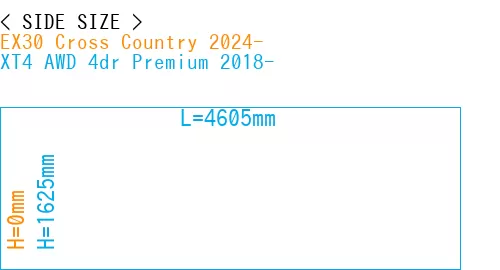 #EX30 Cross Country 2024- + XT4 AWD 4dr Premium 2018-